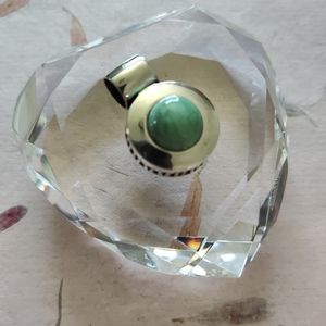 Sterling Silver 925 Designer signed Carolyn Pollack Relios Turquoise Pendant